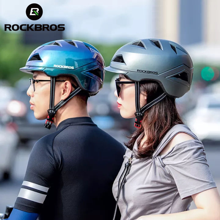 ROCKBROS Motorcycle Helmet for Men Women Open Face Cycling Helmet Half