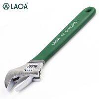 （Conbo metals） LAOA Anti-Slide Universal Monkey Wrench Adjustable Spanner Adjust Wrenches With Scale Stainless Steel Key Hand Tools