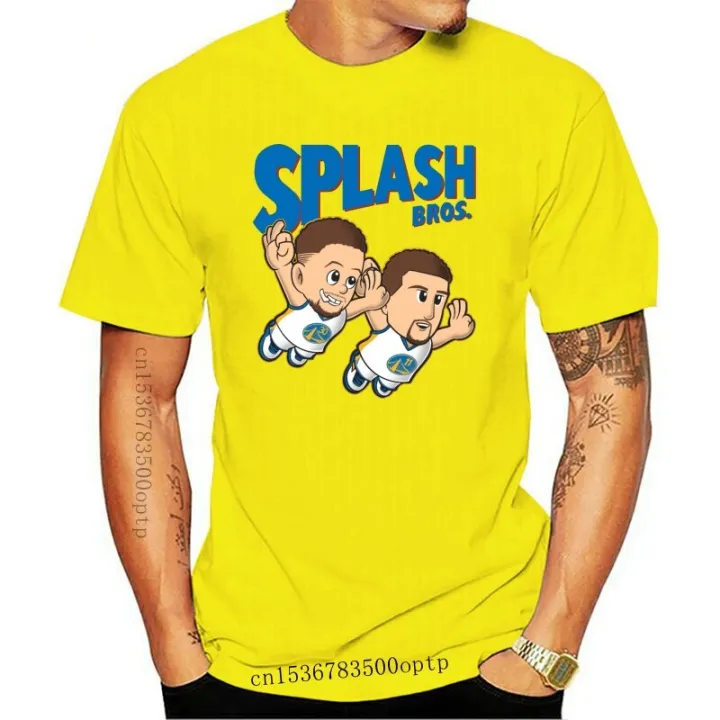New Steph Curry And Klay Thompson Splash Bros TShirt Outfit Tee Shirt