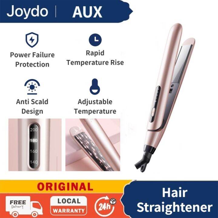 ¤ Aux Hs705 Hair Straightener Curling Iron 2In1 Mini Curler Advanced