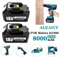 Makita 18V แบตเตอรี่ 6.0Ah 8.0Ah แบตเตอรี่ลิเธียมไอออนแบบชาร์จไฟได้