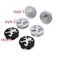 2021 NEW 4pcs/set 60mm Car Wheel Center Caps For Peugeot 307 207 206 407 107 308 208GTi 208XS 2008 Car Hub Caps Cover Decoration Decal Styling