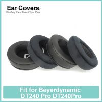 ที่อุดหูสำหรับ KPY-20 Beyerdynamic DT240 Pro หูฟัง Dt240pro Earpads โปรตีน Velour แผ่นที่ครอบหูโฟมจำรูป