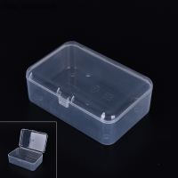 TOOL IMPROVER กล่องพลาสติกโปร่งใสขนาดเล็ก CLEAR Square จอแสดงผลอเนกประสงค์