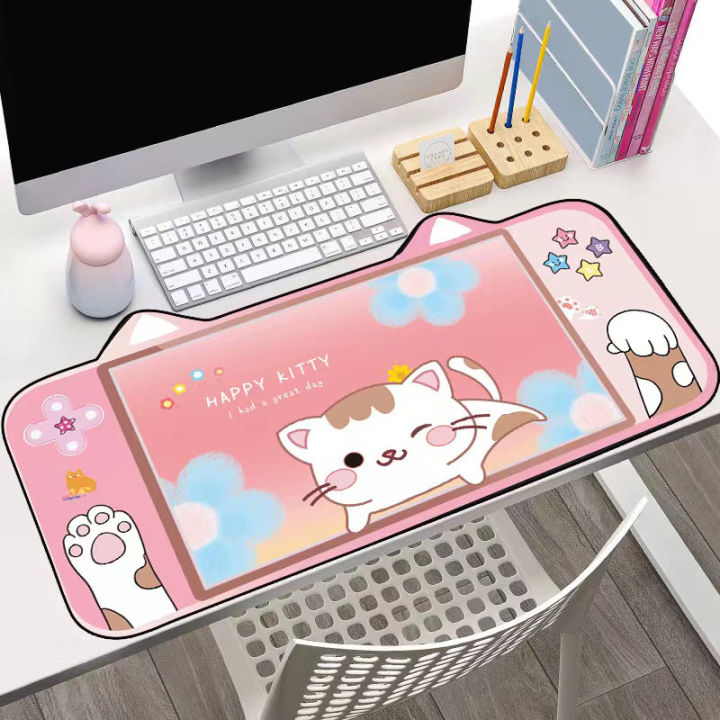 แผ่นรองเมาส์-ลายการ์ตูน-กันลื่น-แผ่นรองเมาส์เกมมิ่ง-mouse-pad