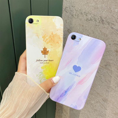 OPPO เคส A1ซิลิโคน TPU OPPO ฝาหลังเคสโทรศัพท์ A1ทาสีปลอกอ่อน