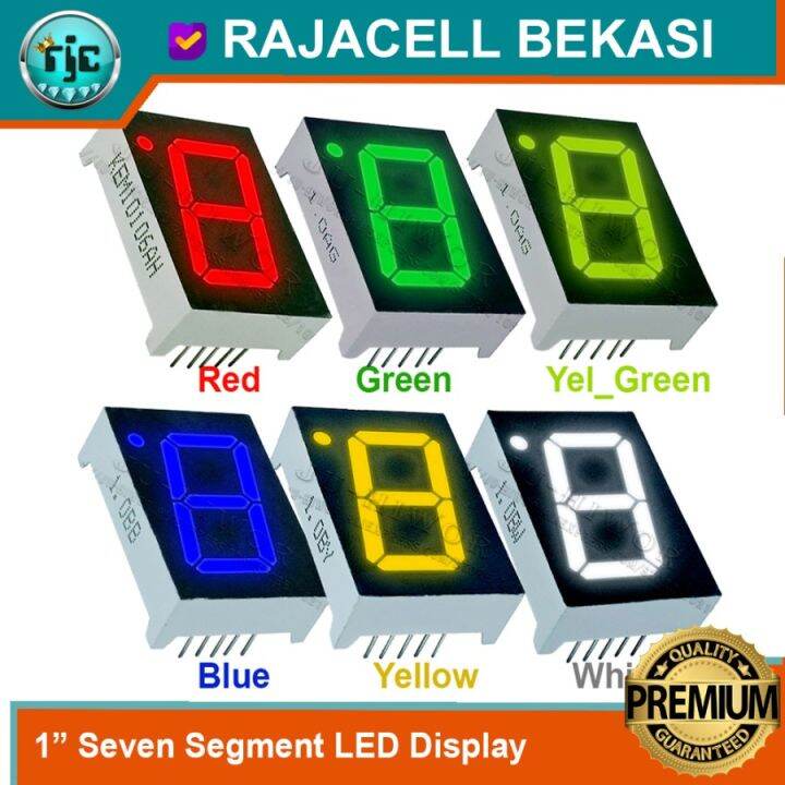 0.56" Seven Segment Display 1 Digit 7-Segment 0,56 inch LED Digital ...