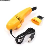 Useful Mini USB Vacuum Cleaner Dust Collector Convenience Computer Desktop Keyboard Dust Cleaning Brush Color Random Cleaning Tools