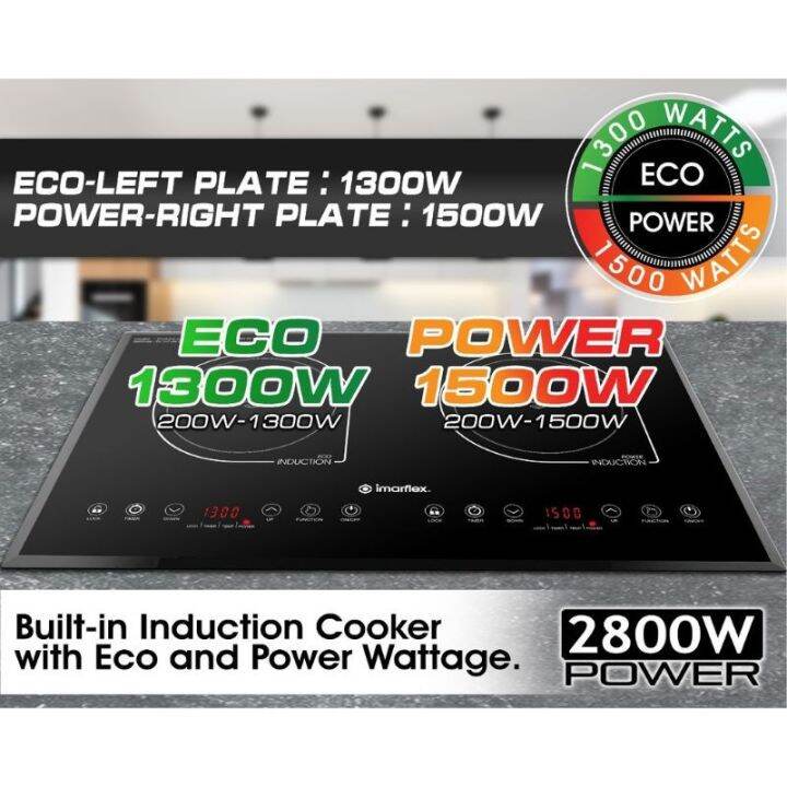 BuiltIn Induction Cooker (Imarflex) IDX3250B Lazada PH