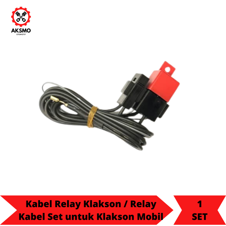 Kabel Relay Klakson / Relay Kabel Set untuk Klakson Mobil / Motor