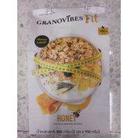 ?For you? Granovibes Fit Granola Honey 300g ธัญพืชอบกรอบผสมน้ำผึ้ง