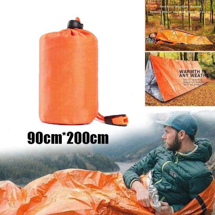 Emergency Blanket Sleeping Bag Anti Dingin Thermal Sleeping Bag