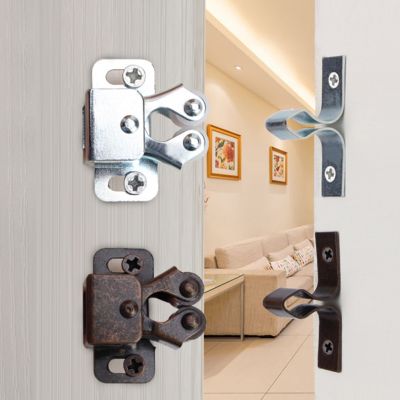 【hot】▣❈  1Pc Door Lock closer Catches Cupboard Cabinet Prong Latch Hardware Catch handle