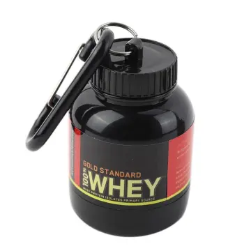 Mini Portable Whey Protein Powder Bottles With Keychain 200ML 