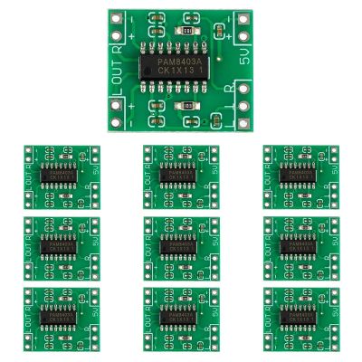 10 PCS PAM8403 Module Super Mini Digital Amplifier Board 2 x 3W Class D Digital 2.5V to 5V Power Amplifier Board