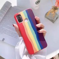 [ส่งจากไทย] เคสนิ่มซิลิคอน ลายสีรุ้ง Case Vivo V20 / V20Pro / V20SE / V15 / V15Pro / Y91 / Y93 / Y91i / Y95 Rainbow CASE