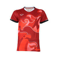 GRAND SPORT : เสื้อคอวีชายแขนสั้นพิมพ์ลาย (SEA Games 2021) รหัส : 072050