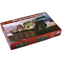 ทรัมเป็ตเตอร์00370 1/35 USMC LAV-R แสงรถหุ้มเกราะชุดประกอบโมเดลของเล่นตัวต่อพลาสติกสำหรับเด็ก