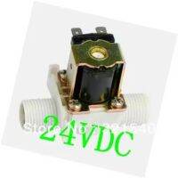 ฟรีเซพสำหรับผู้ชาย1/2 " BSPP 2Way ไนล่อนพลาสติกโซลีโนวาล์ว24VDC ปกติปิดฝักบัวจ่ายน้ำสวน0.02 ~ 0.8Mpa