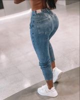 【YD】 2022 Pants Waist Jeans Womens Length Mothers Denim Vaqueros Mujer