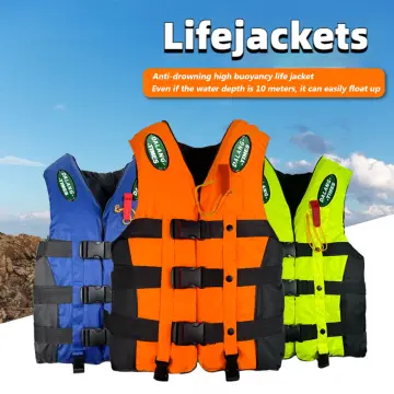 Neoprene Life Jacket Adult Kids Life Vest Water Sports Fishing