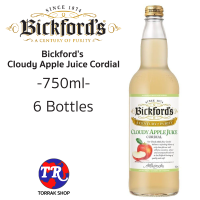 Bickfords Cloudy Apple Juice Cordial บิกฟอร์ดน้ำแอปเปิ้ลเข้มข้น 750มล แพ็ก 6 ขวด