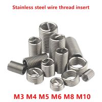 ✲♀ 304 Stainless steel M3 M4 M5 M6 M8 M10 Wire thread insert screw sleeve Bushing Helicoil Wire Thread Repair Inserts