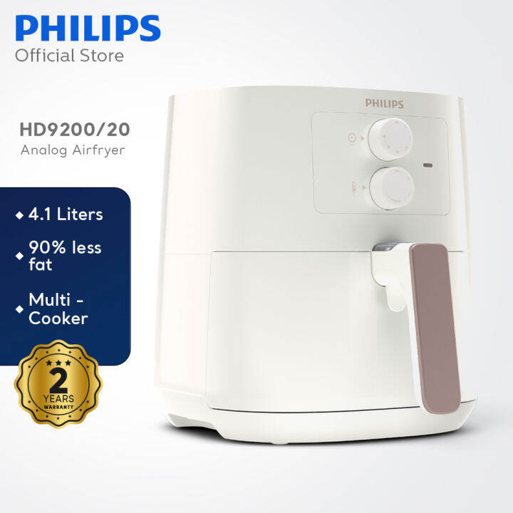 PHILIPS Air Fryer Healthy Low Fat Multicooker [HD9200/20] 4.1 Liter