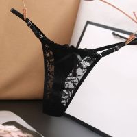 【jw】﹍◈ Tangas femininas e cordas g cor sólida laço calcinha transparente cuecas lingerie ropa interior mujer mumumumumumumumumumumu