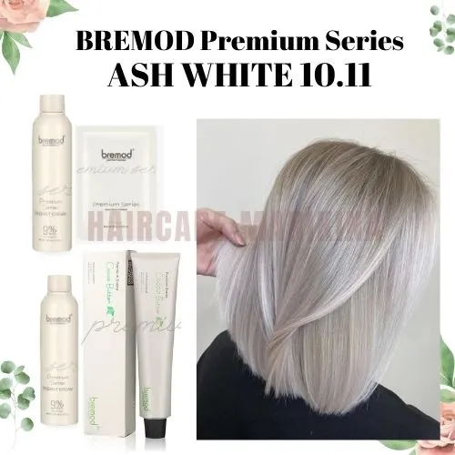  ASH WHITE BUNDLE! Bremod Premium Series Hair Color with Hair Bleaching  Set | Lazada PH