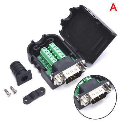 Rayua DB9 Connector RS232 Male Female 9 Pin RS485 Breakout Terminals COM Connectors