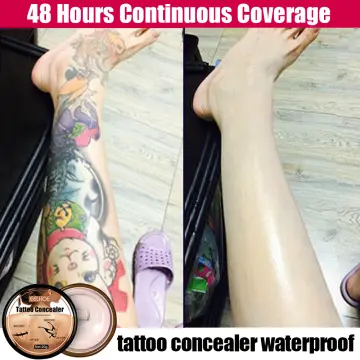 Amazon.com : Tattoo Cover up, Makeup Waterproof, Tattoo Concealer, Scar Cover  Up Makeup Waterproof, Professional Skin Concealer Set for Dark Spots,  Scars, Vitiligo, Body Makeup Cover and Body Tattoo Concealer.It can protect
