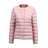 ZZOOI New Brand White Duck Down Jacket Women Autumn Winter Warm Coat Lady Ultralight Duck Down Jacket Female Windproof Parka