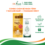 Combo 1 Nước tắm Yaocare baby + 1 Dầu Massage Oriky - DK Pharma