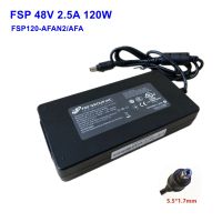 2023ใหม่เอี่ยมของเเท้ FSP 48V 2.5A 120W ที่ชาร์จอะแดปเตอร์อะแดปเตอร์ AC FSP120-AFA FSP120 AFAN2สำหรับ Hikvision เครื่องบันทึกวีดีโอ POE DVR พาวเวอร์ซัพพลาย