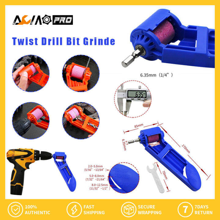 AumoPro Bit Sharpener Portable Diamond Drill Bit Sharpening Tool for