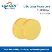 Hot Selling LSKCSH 15Mm TOP Quality USA CO2 Laser Focus Lens Focal Length 50.8Mm Trotec Speedy 100/GCC Co2 Laser Cutting/Engraving Machines