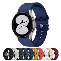 yiqtft 20mm Silicone For Samsung Galaxy Watch 4 strap 44mm 40mm smartwatch Ridge Sport Bracelet Galaxy Watch 4 classic 46mm 42mm band