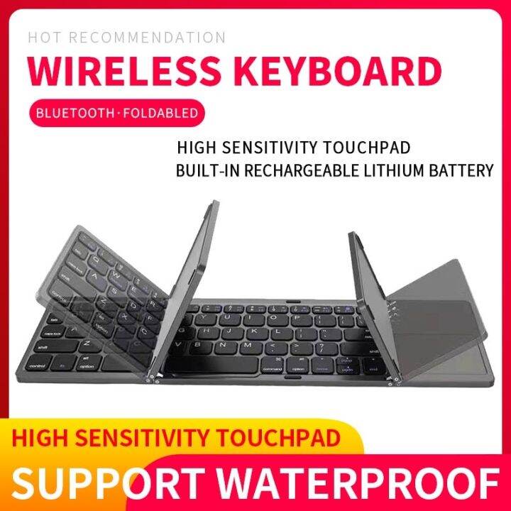 Bluetooth Keyboard Gaming Keyboard Portable Folding Flexible Keypad