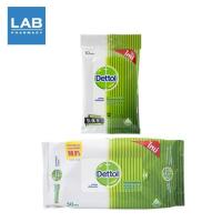 TIT_ทิชชู่เปียกDettol Antibacterial Wet Wipe 10-50s - ผ้าเช็ดทำความสะอาดผิวแบบเปียก บรรจุ 10-50 แผ กระดาษเปียก  ผ้าเปียก