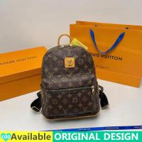 LV กระเป๋าเป้สะพายหลังสำหรับผู้หญิงและผู้ชาย,กระเป๋าถือ LV สไตล์สตรีทความจุมากกระเป๋านักเรียนแฟชั่นเกาหลีกระเป๋าสะพายหลังสำหรับเดินทางกีฬาลำลองคู่รักใส่ได้ทั้งชายและหญิงปี2022TH