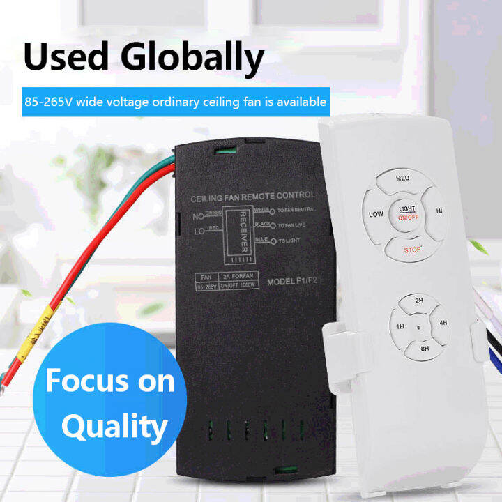 Smart Remote Control Switch Ceiling Fan Light Universal Remote Control