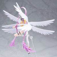 Bandai วิญญาณชุดประกอบโมเดลดั้งเดิมมีจำนวนจำกัด S.H. Figuarts ผจญภัย Digimon Angewomon อนิเมะของเล่นโมเดลหุ่นยนต์ของขวัญสำหรับเด็กผู้ชาย