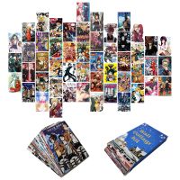 hotx【DT】 50 Pcs Anime Manga Panel for Wall Collage Colorful Room Bedroom Decoration