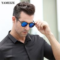 YAMEIZE Mirror Polarized Sunglasses Women 2020 Retro Classic Sun Glasses Men Unisex Round Sunglasses Eyewear Goggle Gafas De Sol