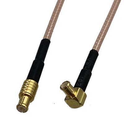 RG316 Cable MCX Male Plug to MCX Male Plug Right Angle Connector RF Coaxial Pigtail Jumper Adapter Wire New 4inch 5M