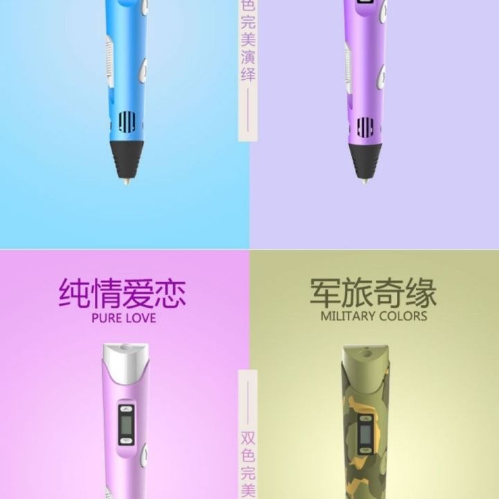 2023-ปากกาเด็กต้นฉบับ-3d-ปากกาพิมพ์สาม-d-ของเล่นชายและหญิงแปรงวาดภาพสามมิติ-3d-ภาพวาดกราฟฟิตีปากกา-douyin