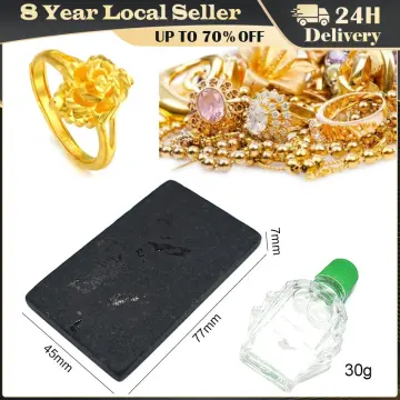 10k 14k 18k 22K 24K Gold Silver Jewelry Test Kit Acid Box Precious