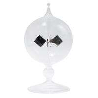 Clear Solar Power Radiometer Sun Light Energy Spinning Vanes Glass Radiometer Science Educational Light Mill