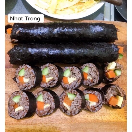 Rong biển cuộn cơm, shushi, kimbap - ảnh sản phẩm 2